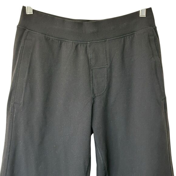 Lululemon Men’s Fleece Black Sweatpants Size M - Picture 1 of 9